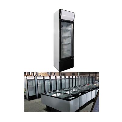 China Upright Slim Single-temperature Display Cooler, Beverage Fridge, Drink Fridge for sale