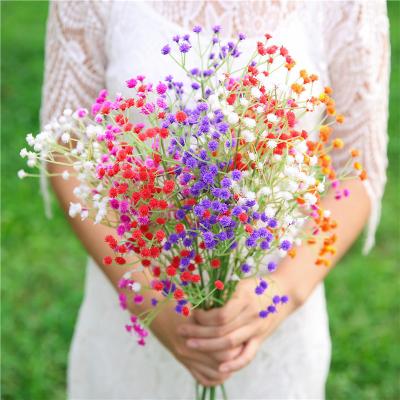 China Home/Wedding/Baby's Breath Artificial Flower/Gypsophila Party/Festival Decoration Wedding Decoration Real Baby-breath Multi Color Touch for sale