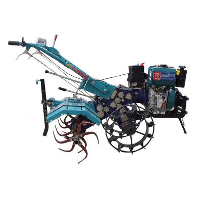 China Machinery Repair Shops Direct Coupled Engine 12 Hp Walking Tractor With Farm Implements for sale