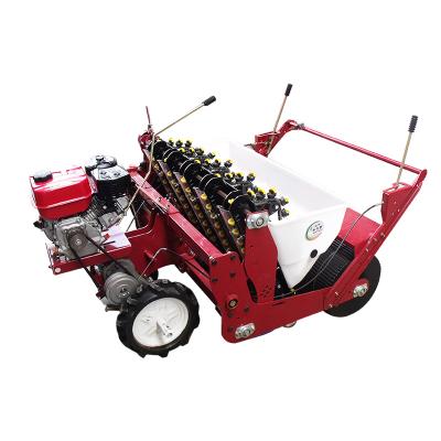 China Garlic gasoline engine seeder for planting garlic for sale