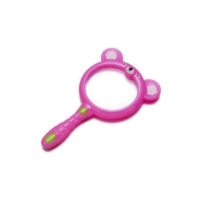 China 2022 New Arrival Cheap Children Magnifier Plastic Mini Toy Magnifying Glass For Student Education for sale