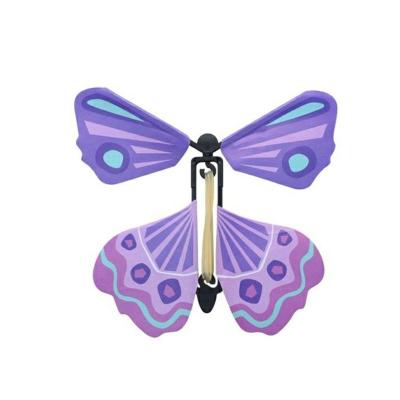 China Hot Selling Paper Toys Novelty Toy Fidget Butterflies For Kids Magical Relaxing Flying Butterfly for sale