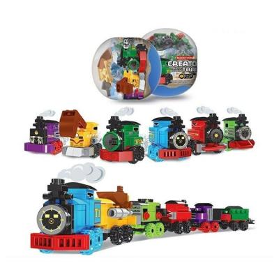 China Best-selling Plastic Capsule Toys Egg Block Toys Surprise Gift Building Block Educational Sets for sale