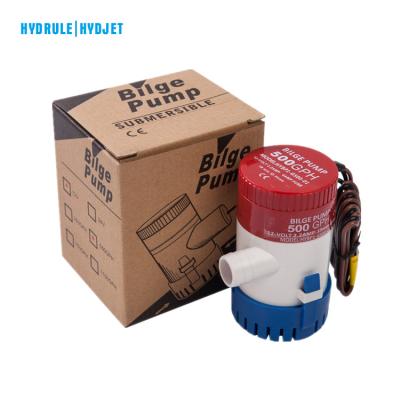 China HYDRULE 12v Water Sailboat Bilge Pump Boat Inflatable Pump Automatic Bilge Pumps for sale