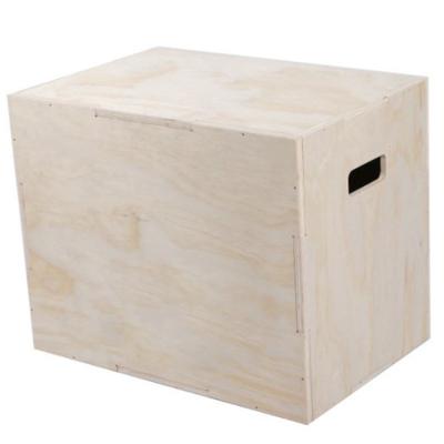 China High quality wood fitness Plyo box for jumping training/adjustable wooden plyo box for gym for sale