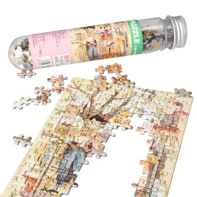 China Cartoon Toy Small Jigsaw Puzzles 150 Piece Mini Jigsaw Puzzles Educational Toys Puzzle For Children for sale