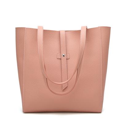 China New Fashion Spring and Summer Used Square Leather Tote Bag Ladies Handbags Vertical Handbags Tote Bag for sale