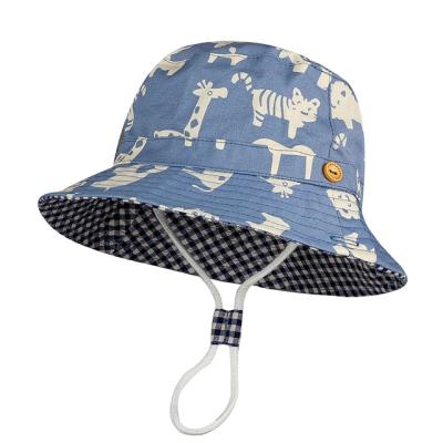 China Korean Version Dobby Hot Products Fisherman Hat Baby Bucket Hat Summer Sun Hat for sale