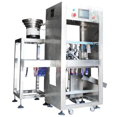 China Automatic Filling and Sealing Food Honey Jam Tomato Paste Sweet Sauce Pocket Chili Bean Line Machine for sale