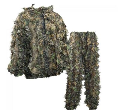 China Leaf Hunt High Quality Wholesale 3D Camouflage Hunting Clothes For Sale for sale