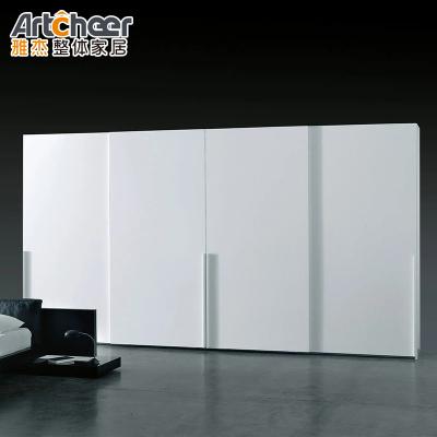 China Adjustable (Height) Plywood Carcass Sliding Door Wardrobe Custom Design for sale