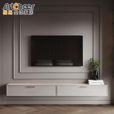 China Modern Combination Wall Hanging Design (Height) Adjustable TV Cabinet With TV Platform for sale