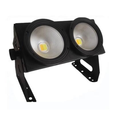 China Club Disco DJ Bar Stage Lighting Stage Blinder 2x100W COB LED Warm White Cool White Led Studio Audience Light for sale