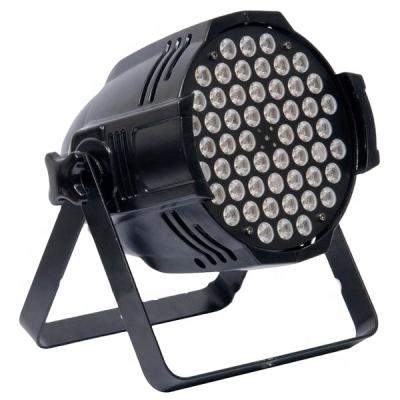 China Theme Park Hell Selling RGB RGBW 54x3w Warm White Led Par 64 Light for sale