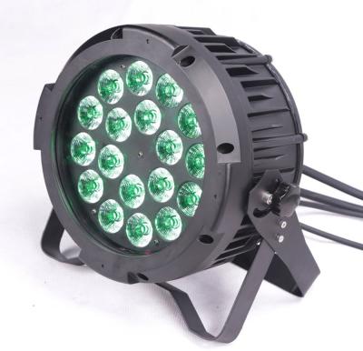 China Sports Stadiums 18x15w Rgbwa 5in1 Led Outdoor IP65 Waterproof Par Can Light for sale