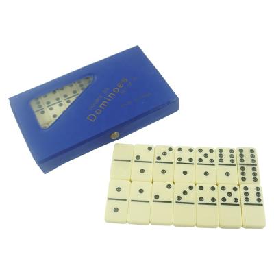 China 28 Pcs Various Size Domino Double Six Eco - Friendly Cheap Set With PVC From Domino Factory for sale