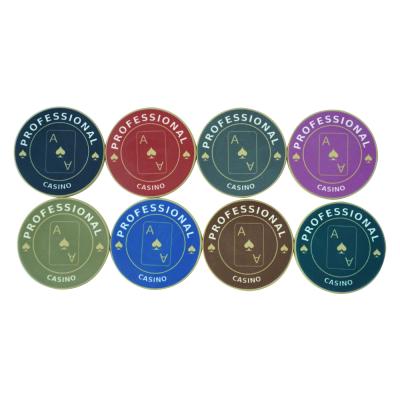 China Eco-friendly Customizable Two-sided Poker Chips Ceramic Chips Tournament Poker Chip Set For China Casino for sale