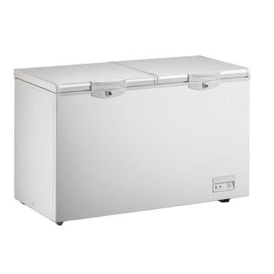 China Household Smad Horizontal Double Door Compressor 363L Deep Chest Freezer for sale