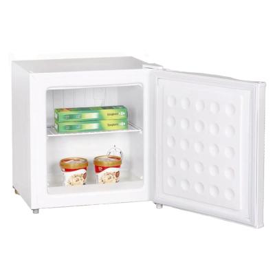 China Household 40L Front Open Foamed Door Mini Upright Tabletop Freezer Cheap Price for sale