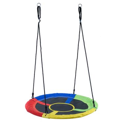 China Modern Outdoor Waterproof Saucer Swing In Diameter 100cm Hanging From Tree And Swing Stand for sale