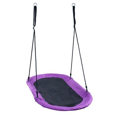 China Modern Giant Oval Shape 60 Inch Garden Tree Swing Bed For Kids Adults for sale