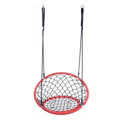 China Modern Waterproof Heavy Duty Rope Webbing Net Swing Chair For Kids Adults for sale