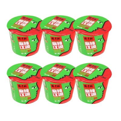 China JiangHu Cup Instant Noodles With Sour And Spicy Flavor OEM Acceptable for sale