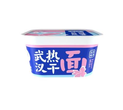 China Wuhan droge noedels ((Spicy sesam saus smaak mixed noedels) OEM Acceptabel 158g*12 Te koop