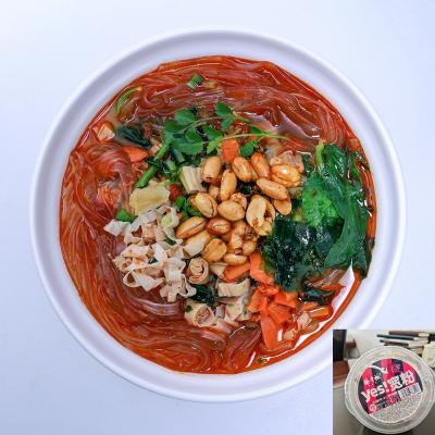 China 12 envases de 156 g Vermicelli plano preenvasado con sabor picante y agrio en venta