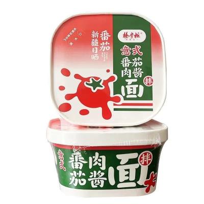 China Instant Noodles Italian Rich Tomato Flavor Ramen Noodle for sale