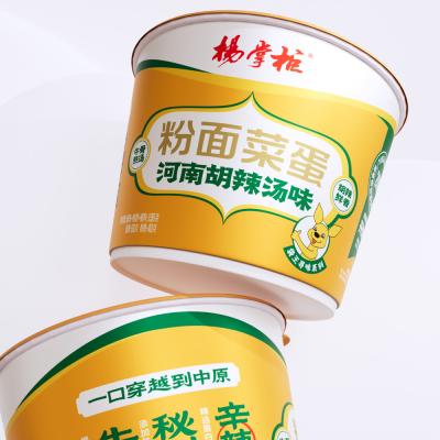 China Vermicelli e macarrão saborosos Sopa de Henan com sabor a pimenta Tamanho por caixa 196g*12 barris à venda