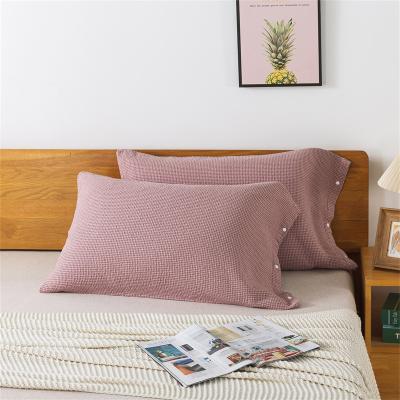 China High Quality Modern Square Pillow Case 50*75cm Folded Home Cotton Tile Bed Covers for sale