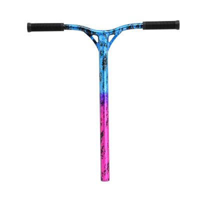 China 6061-T6 Aluminum Factory Directly Supply Professional Alloy Stunt Scooter Handle Bar Pro Alloy Scooter T Bars for sale