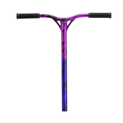 China 4130 pro manufacturers good quality professional scooter chromoly parts handle bars stunt scooter handle bar for sale