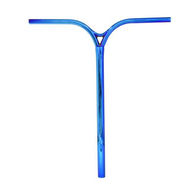 China high quality 4130 chromoly custom design stunt scooter pro parts handle bars 4130 chromoly stunt scooter handle bar for sale