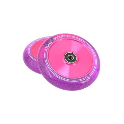 China High Quality 2 Wheel Kick Scooter Wheel 100Mm/110Mm/120Mm Adult Scooter Accessories For Pro Stunt Scooter Customized for sale