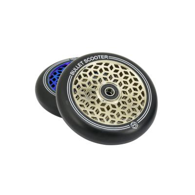 China Good Quality Custom Design 6061-T6 Alloy Scooter Wheel OEM Stunt Scooter Wheels Pro Kick Scooter Customized for sale