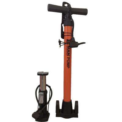 China Best Quality Portable Mountain Bike Tire Inflator Foot Pump For Bicycle Pump for sale