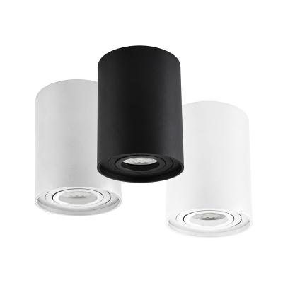 China China fty modern indoor hallway GU10 aluminum cylindrical surface mounted lights LED surface mount round ceiling led downlights for sale