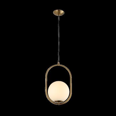 China Fashion Modern Design Oval Pendant Lamp E27 Indoor Home Indoor Pendant Light Metal Dining Dining Room Indoor Chandelier Lighting for sale