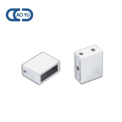 China Everstrong Modern Glass Adjustable Partition Hardware Fittings ST-N002 Wall To Glass Connector for sale