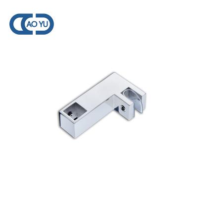 China High Quality Modern GOBO D Shape 304 Stainless Steel Stair Railings Fixing Bracket Glass Clamp for sale