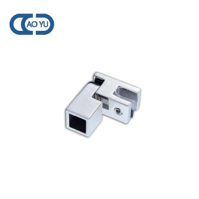 China Everstrong Modern Glass Adjustable Partition Hardware Fittings ST-N002 Wall To Glass Connector for sale