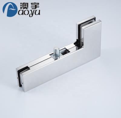 China Modern Quality Assured High Quality Glass Door Glass L Conner Clamp Long, 304 Stainless Steel Lock Patch Fixture For Glass Door for sale