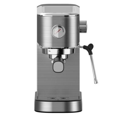 China Mutifunctional Espresso Coffee Machine 20 Bar with Compact Design Milk Frother and Espresso Wand Coffee Maker for Cappuccino and Latte for sale