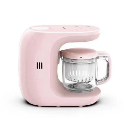 China Mutifunctional Baby Food Processor Food Maker Food Blender with Rotating Basket Cover Split Steaming Stainless Water Tank for sale