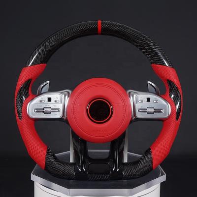 China Motion Fit For Benz C200 C260 C300 C180 C43 C63 W205 W204 W212 C Class Model Old To New Carbon Fiber Steering Wheel for sale