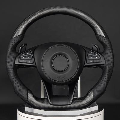 China C217 W211 W212 W221 W222 S63 C63 GLA45 C43 SLC Motion For Mercedes-Benz AMG W204 W205 CLA GLA 45 Class Carbon Fiber Steering Wheel for sale