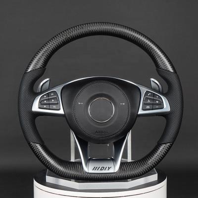 China Motion fit for Mercedes Benz C CLASS W204 C63 W212 W218 W207 W172 SLK carbon fiber steering wheel for sale