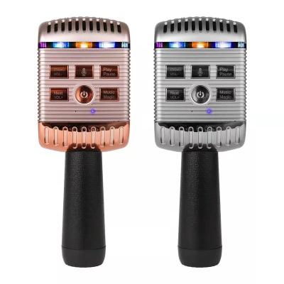 China Protable V13 multifunctional rechargeable handheld speaker is suitable for KTV karaoke condenser microphone for sale